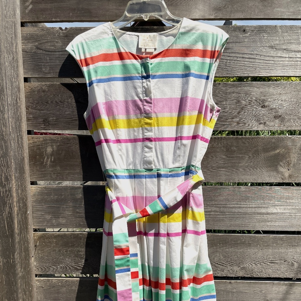 Kate Spade Sleeveless Cotton Dress Sz10